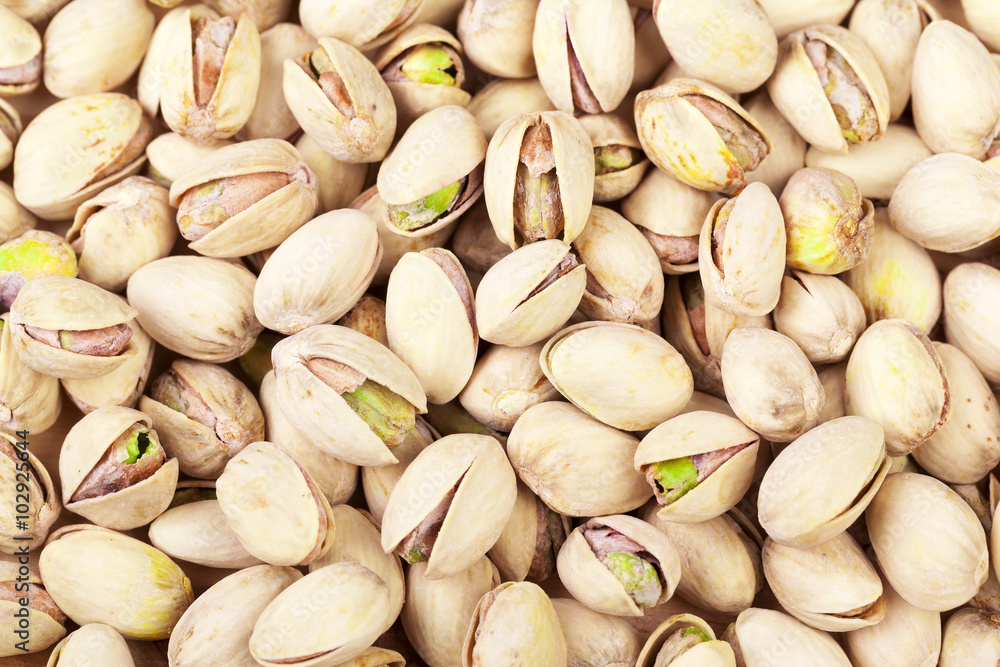 Pistachios background