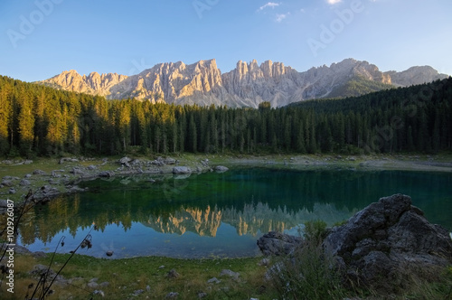 Karersee - Lago di Carezza in Alps © LianeM