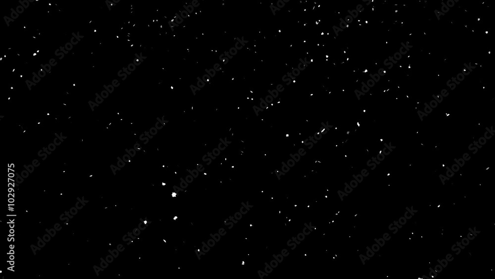 Loopable snowfall with alpha channel Loopable snowfall with alpha channel