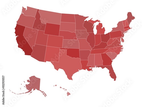 Map of United States