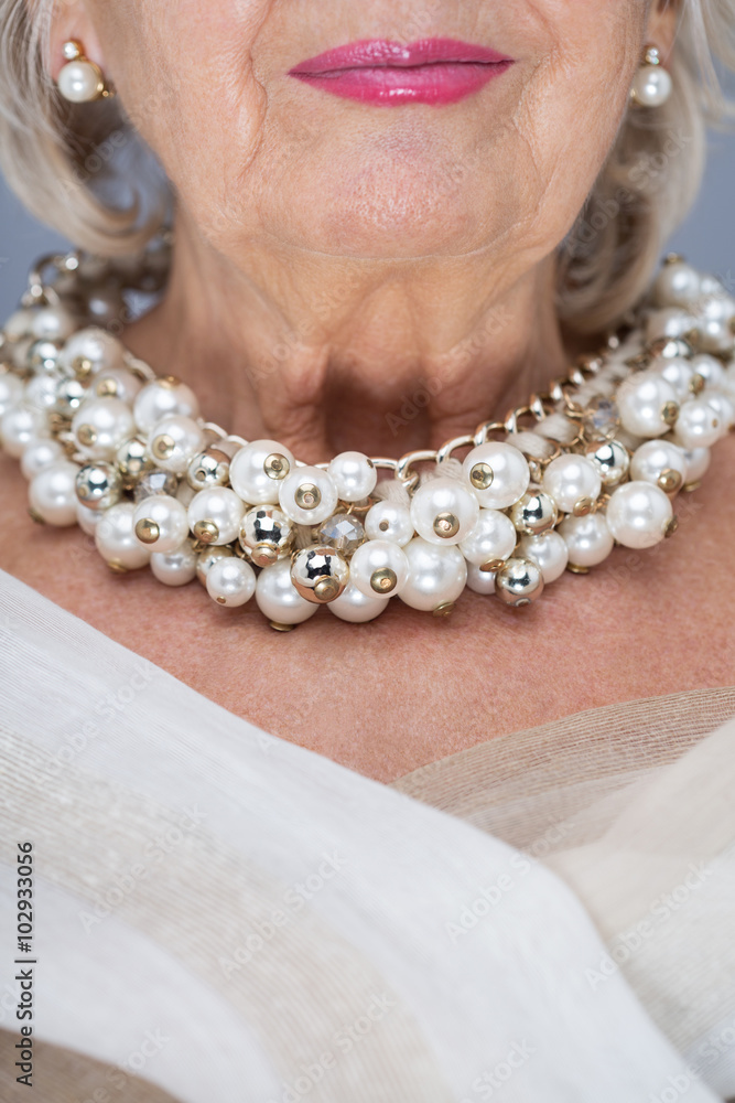 Fototapeta premium Wearing jewellery with pride