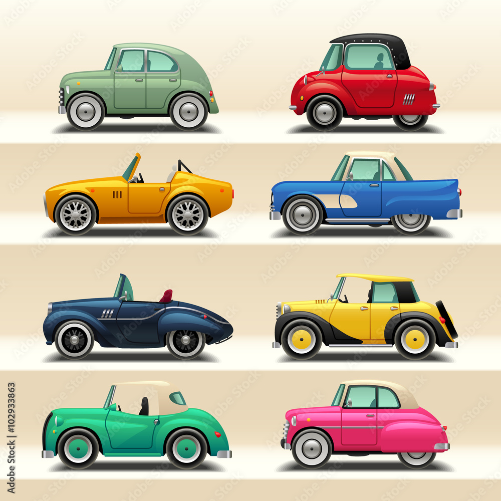 car icon set-6