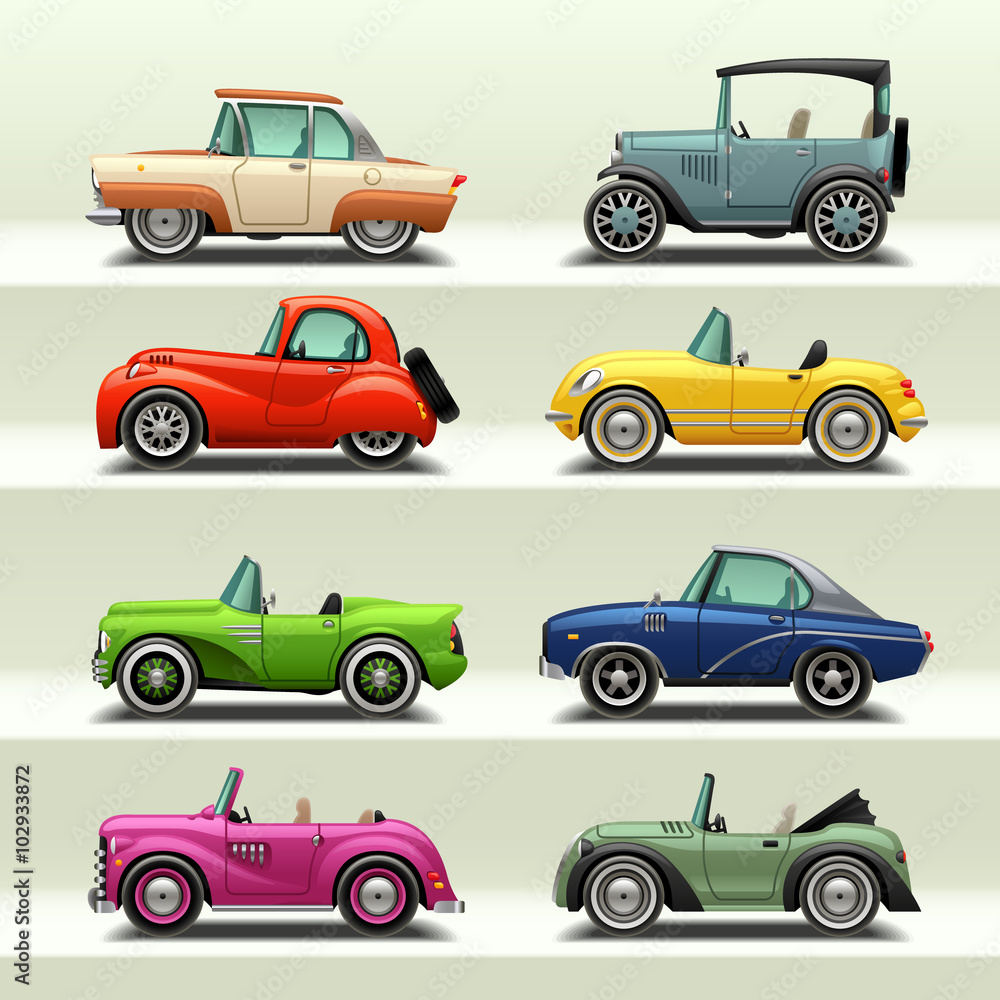 car icon set-7 car icon set-7