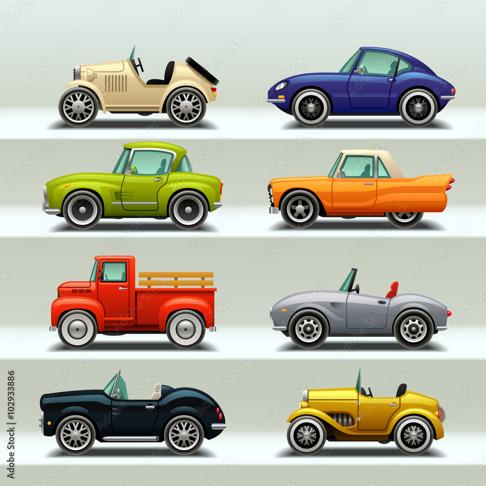 car icon set-8