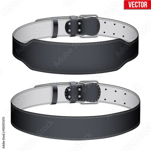 Mockup Weightlifting GYM Belt