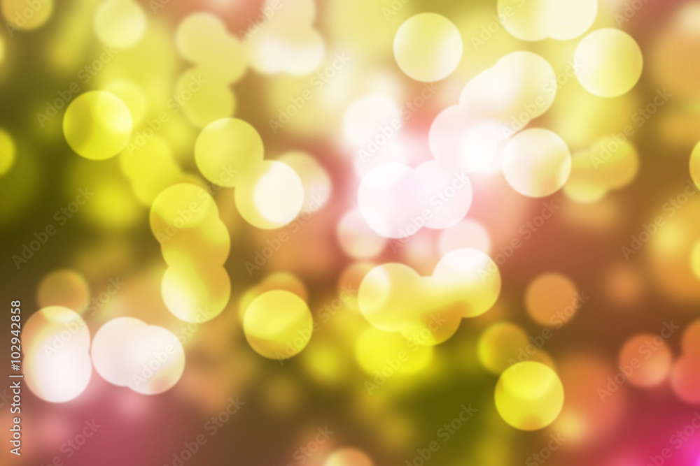 Abstract illustration bokeh light on colorful background Abstract illustration bokeh light on colorful background