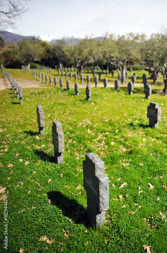 Cuacos de Yuste, Cementerio militar alemán, provincia de Cáceres, España photo