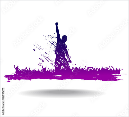 Banner for sporting events and concert