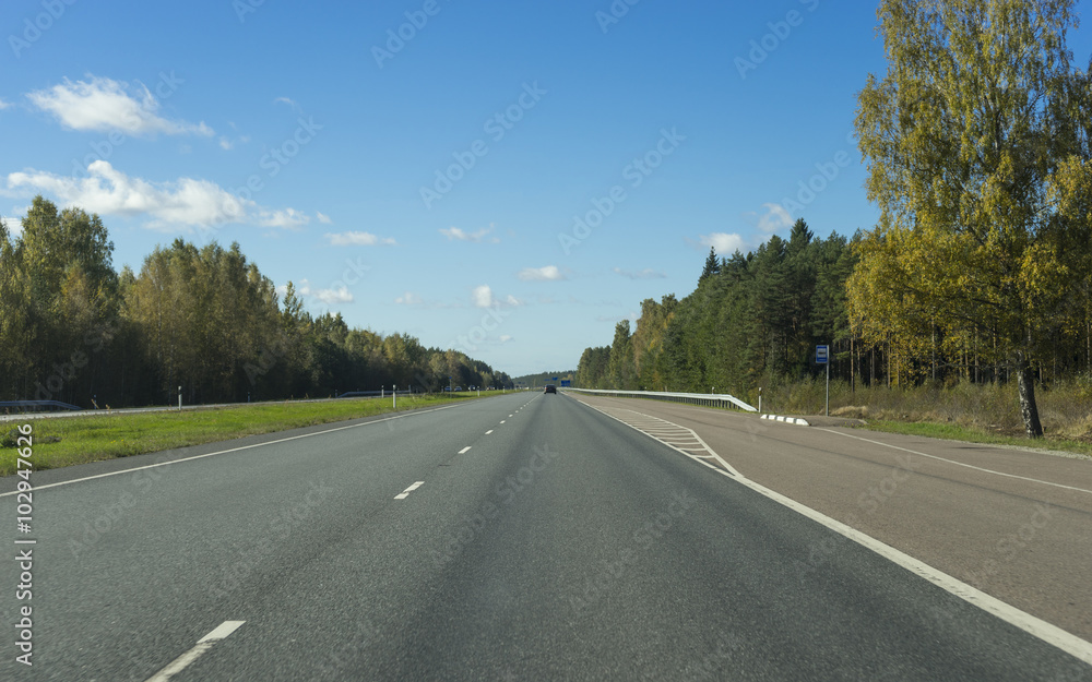 Highway background