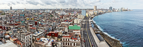Cuba, La Habana, Skyline, Malecón © Ingo Bartussek