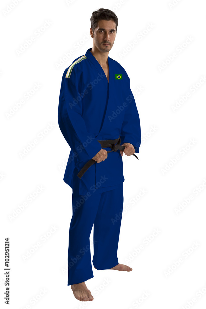 Judo fighter from Brazilian country. Judo fighter from Brazilian country.