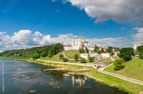 Holy Assumption Cathedral of the Assumption on the hill and the