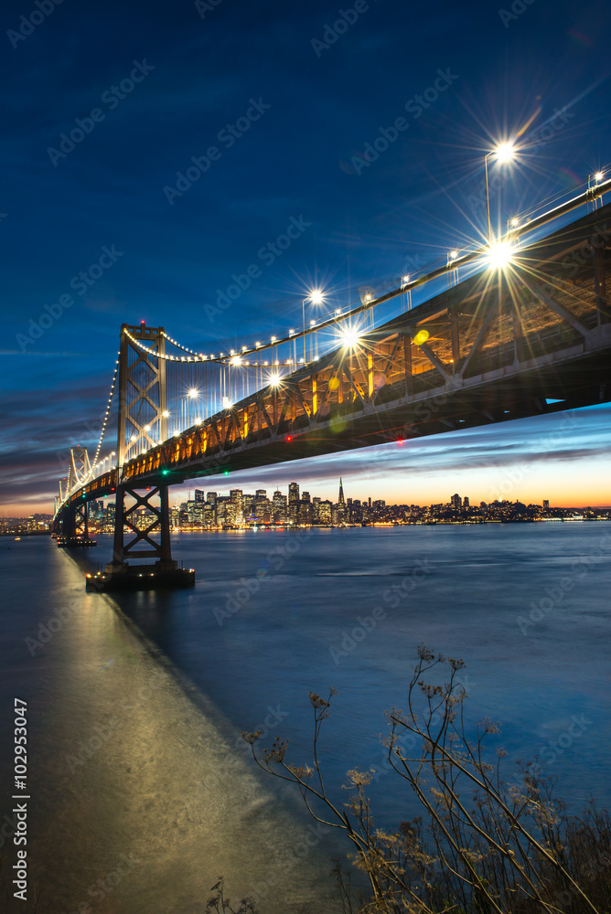 Fototapeta premium Bay Bridge San Francisco