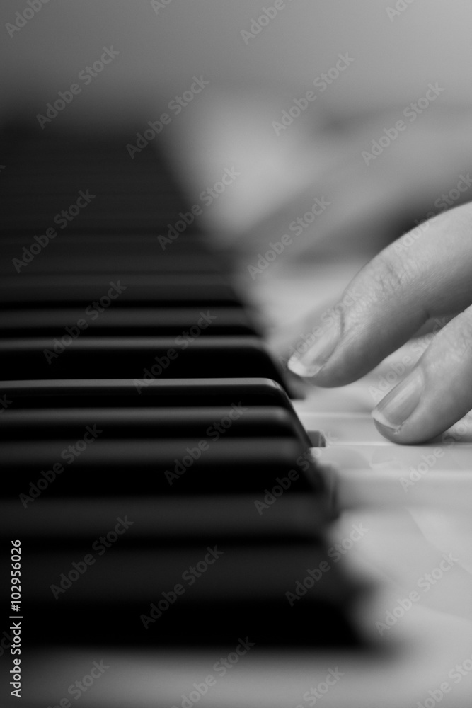 Fototapeta premium Playing the Piano
