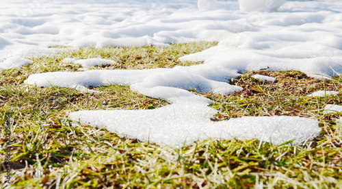 melting snow