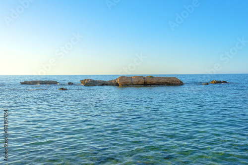 Rocks in the water, Chania, Greece