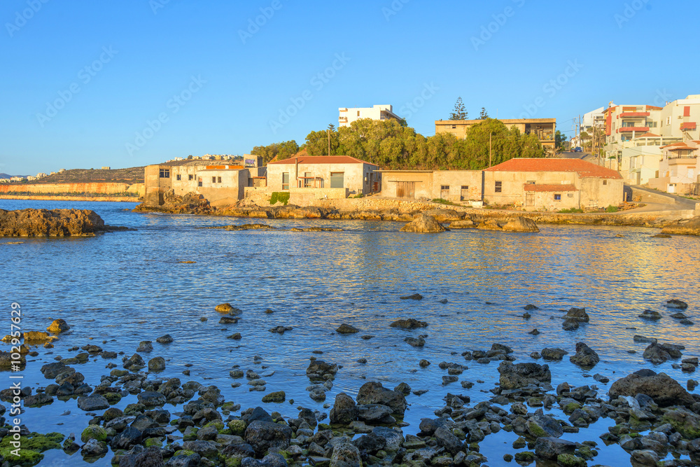 Old industrial zone in Chania, Crete
