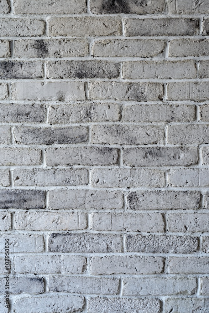 Grey old brick wall. Grey old brick wall.