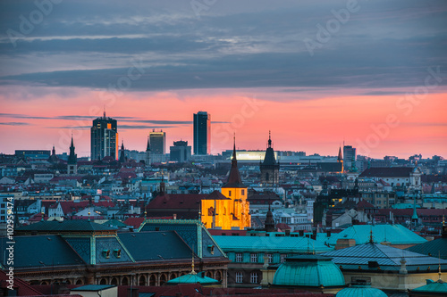 View of Prague