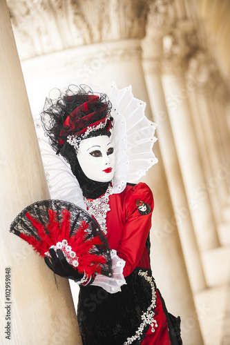 Schilderij op canvas Venice Carnival