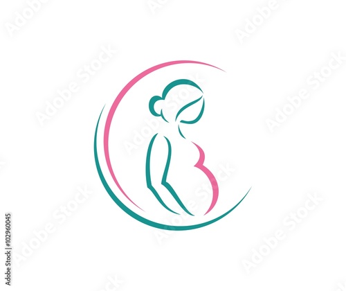 Pregnant logo