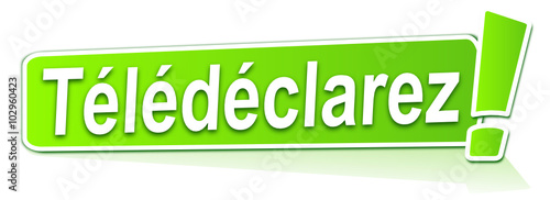 télédéclarez sur étiquette verte