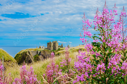 Dunnottar castle in Scotland