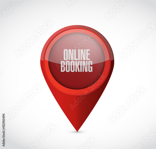 Free Download online booking pointer sign concept - GFXLoad