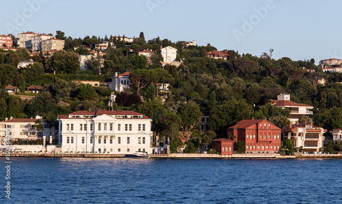 Photography Buildings in Bosphorus Strait