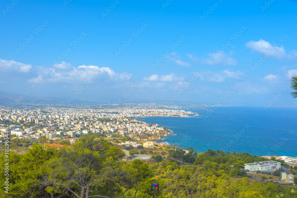 Chania, panoramic view