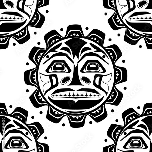 Vector illustration of the sun symbol