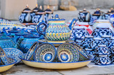 Traditional Uzbek dishes for tea drinking