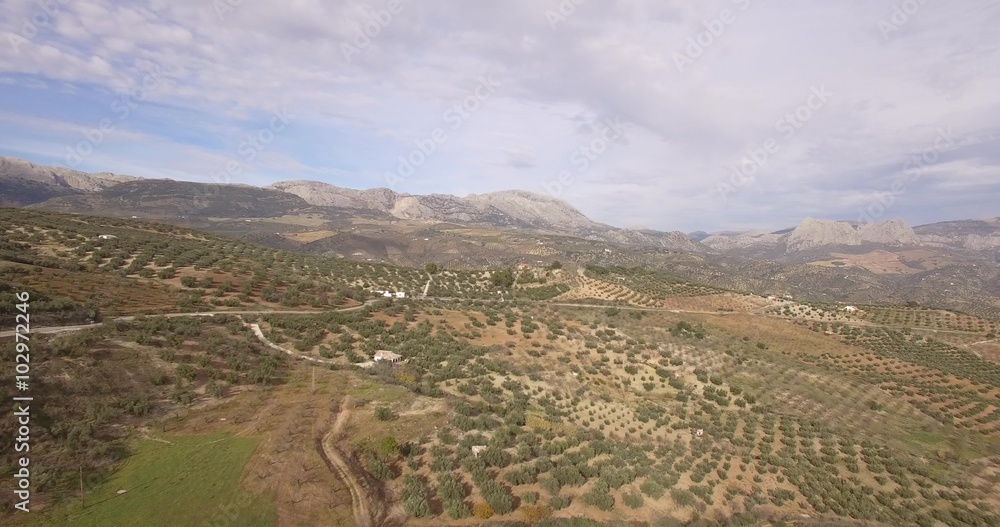 4K Aerial, Flight over the fields of Colmenar, Andalusia, Spain - Shot is straight out of the camera, no recompression. 4K Aerial, Flight over the fields of Colmenar, Andalusia, Spain - Shot is straight out of the camera, no recompression.