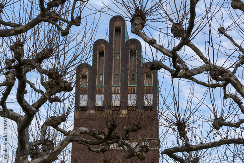 hochzeitsturm mathildenhoehe darmstadt germany photo