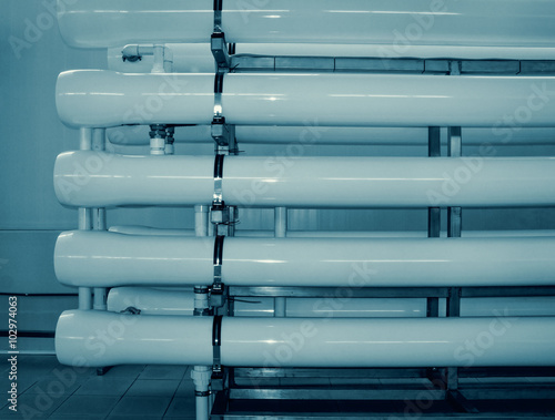 installation of industrial membrane devices