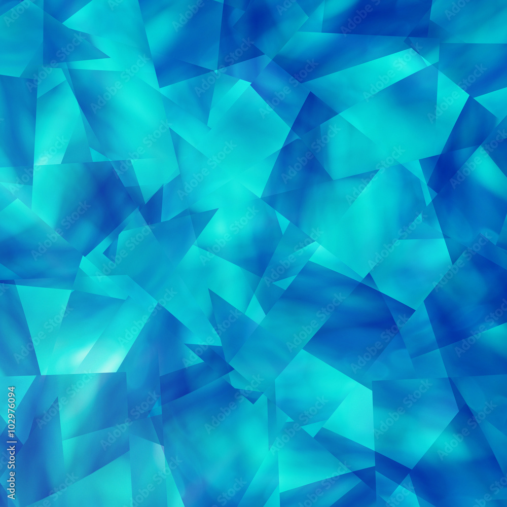 Abstract blue polygon background Abstract blue polygon background