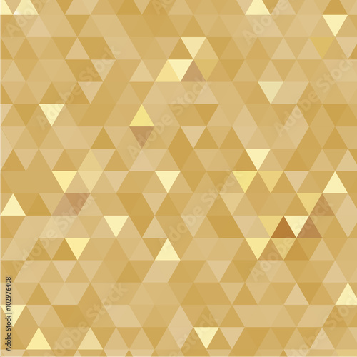 Golden triangles background