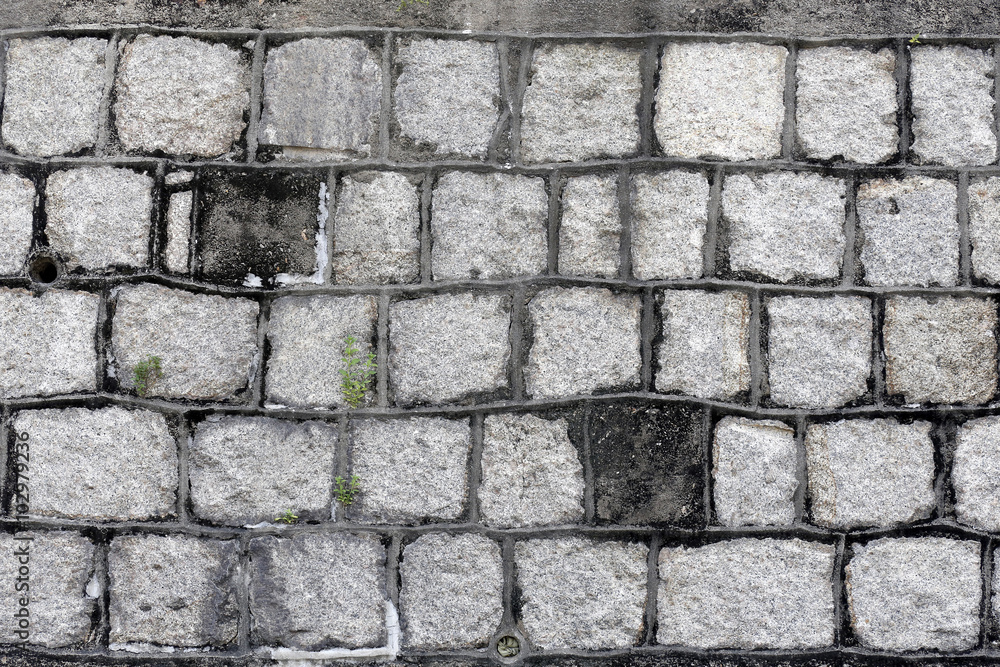 stone wall background in Macau. stone wall background in Macau.