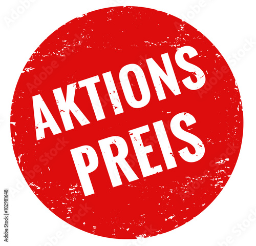 Aktionspreis Stempel rot grunge