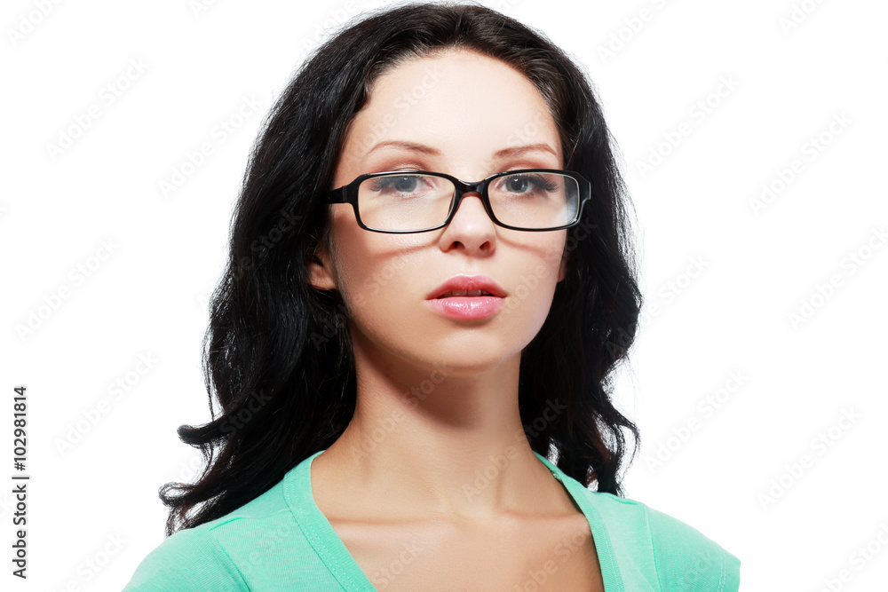 woman in glasses woman in glasses
