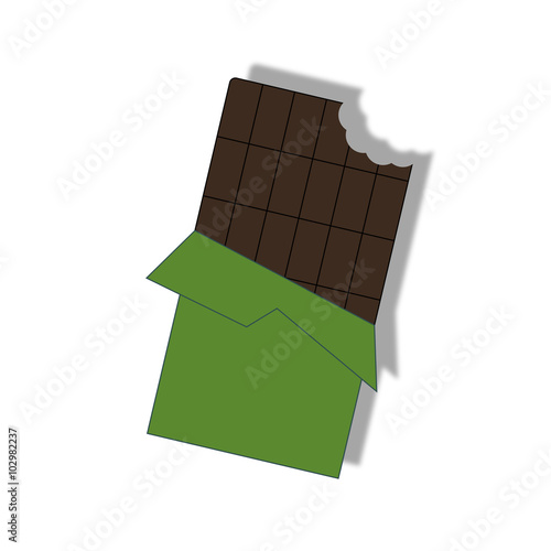 Chocolate bar icon