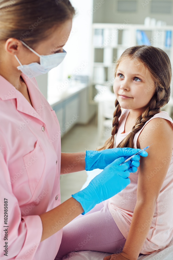 Looking at nurse Looking at nurse