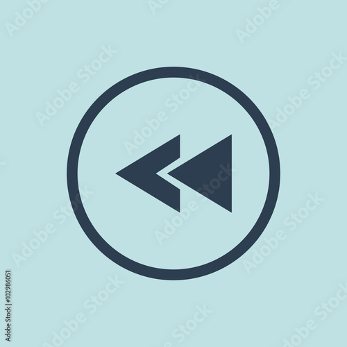 Free Download Icon of Rewind. EPS-10. - GFXLoad
