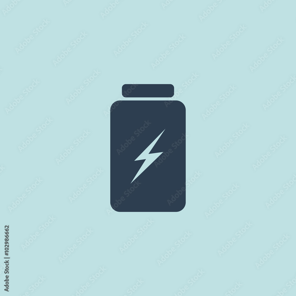 Icon of Battery. EPS-10. Icon of Battery. EPS-10.