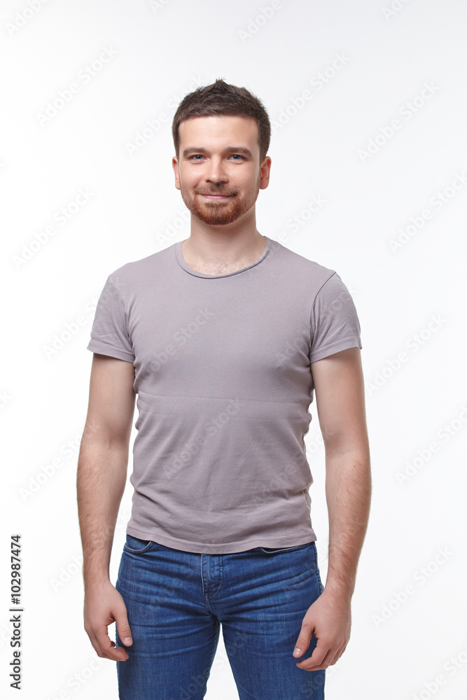 Fototapeta premium young man smiling