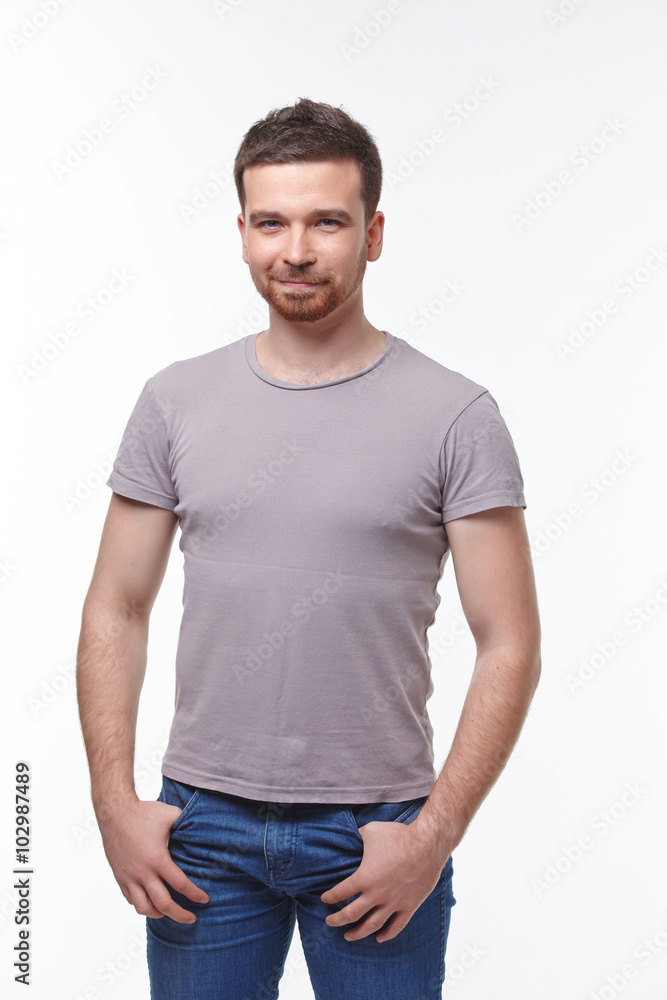 young man smiling young man smiling