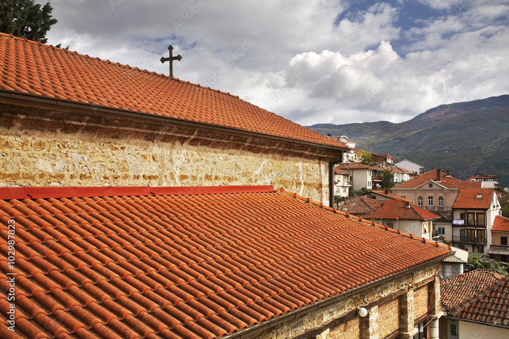 Church of St. Sophia in Ohrid. Macedonia