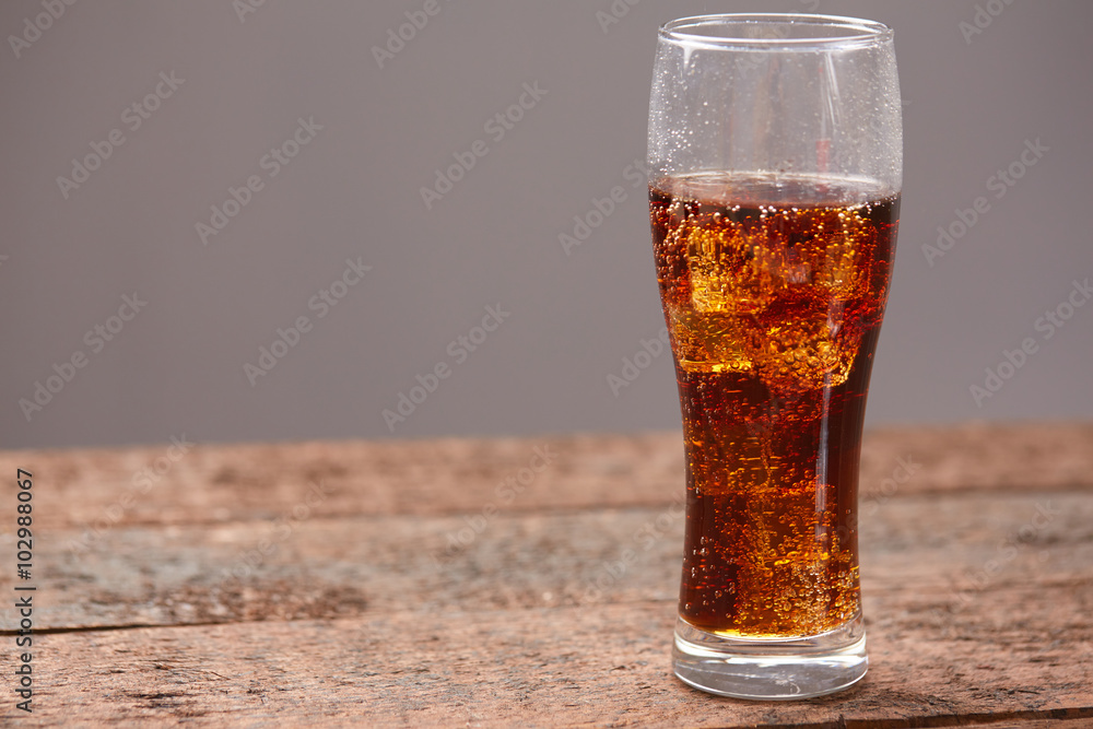 cola with ice closeup cola with ice closeup