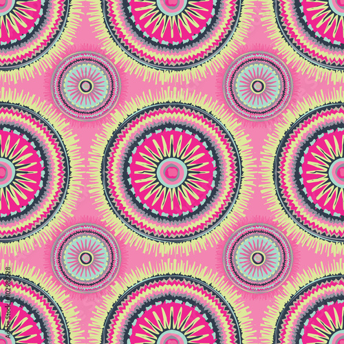 Ethnic boho seamless pattern. Print. Repeating background. Cloth design  wallpaper.
