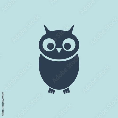 Icon of Owlet. EPS-10.